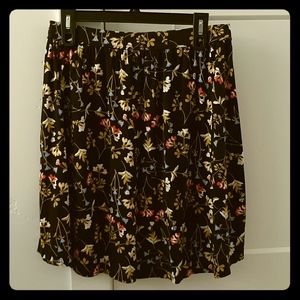 Black Wavy Skirt